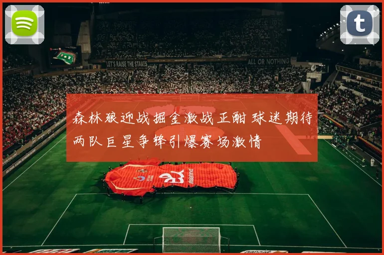 森林狼迎战掘金激战正酣 球迷期待两队巨星争锋引爆赛场激情